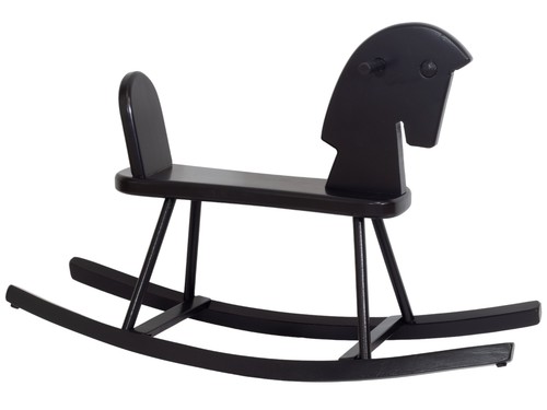Cheval bascule bois hêtre - cheval,