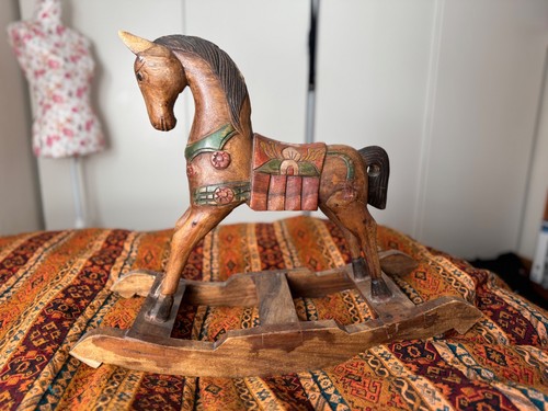 Cheval bascule vintage - vintage, en