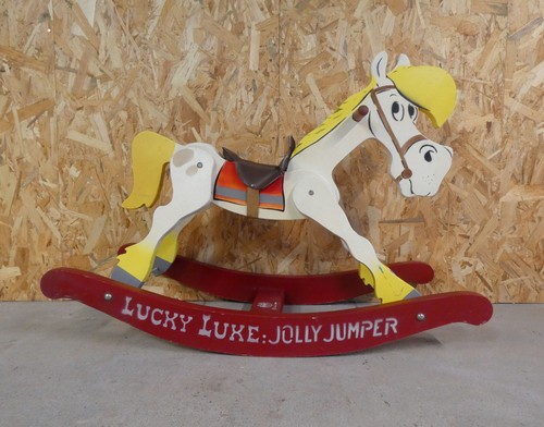 Cheval bascule lucky luke - à,