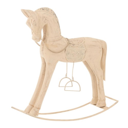 Cheval bascule bois - à,