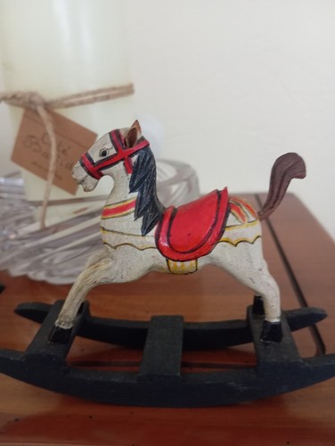 Cheval bascule bois - à,