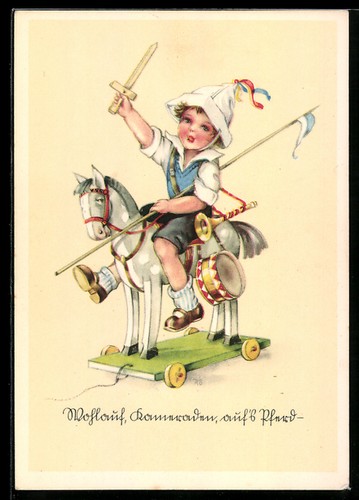 Enfant garçon avec sabre - ak,